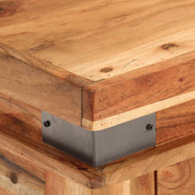 Laden Sie das Bild in den Galerie-Viewer, Tavolo Consolle 110x34x74 cm in Legno Massello di Acacia