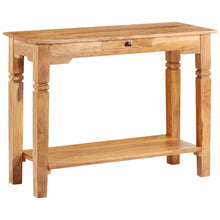 Carica l&#39;immagine nel visualizzatore di Gallery, Tavolo Consolle 100x40x76 cm in Legno Massello d&#39;Acacia