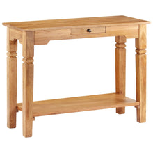 Carica l&#39;immagine nel visualizzatore di Gallery, Tavolo Consolle 100x40x76 cm in Legno Massello d&#39;Acacia