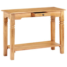 Carica l&#39;immagine nel visualizzatore di Gallery, Tavolo Consolle 100x40x76 cm in Legno Massello d&#39;Acacia