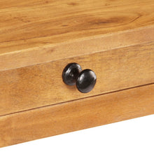 Carica l&#39;immagine nel visualizzatore di Gallery, Tavolo Consolle 100x40x76 cm in Legno Massello d&#39;Acacia