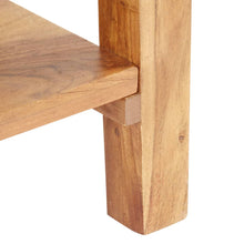 Carica l&#39;immagine nel visualizzatore di Gallery, Tavolo Consolle 100x40x76 cm in Legno Massello d&#39;Acacia
