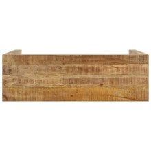 Indlæs billede til gallerivisning Tavolo Consolle 110x35x76 cm in Legno Massello di Mango Grezzo