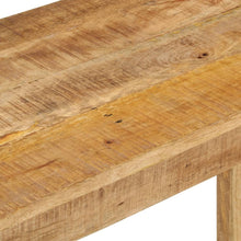 Indlæs billede til gallerivisning Tavolo Consolle 110x35x76 cm in Legno Massello di Mango Grezzo