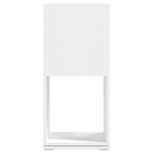 Laden Sie das Bild in den Galerie-Viewer, Armadietto Girevole Bianco 34,5x34,5x75,5 cm in Truciolato