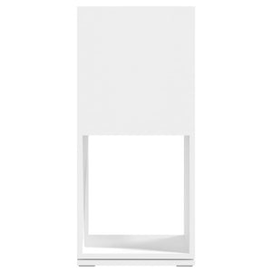 Armadietto Girevole Bianco 34,5x34,5x75,5 cm in Truciolato