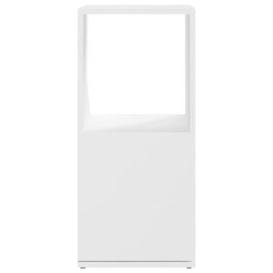 Armadietto Girevole Bianco 34,5x34,5x75,5 cm in Truciolato