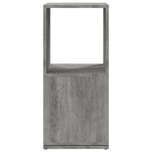 Armadietto Girevole Grigio Cemento 34,5x34,5x75,5cm Truciolato