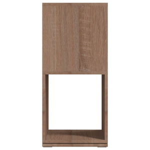 Armadietto Girevole Rovere Sonoma 34,5x34,5x75,5 cm Truciolato