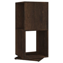 Laden Sie das Bild in den Galerie-Viewer, Armadietto Girevole Rovere Fumo 34,5x34,5x75,5 cm Truciolato
