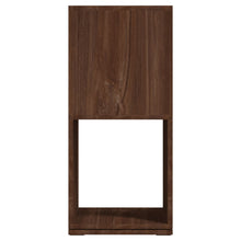 Laden Sie das Bild in den Galerie-Viewer, Armadietto Girevole Marrone Rovere 34,5x34,5x75,5cm Truciolato