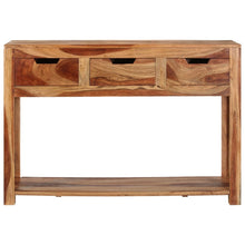 Load image into Gallery viewer, Mobiletto Consolle 110x35x75 cm in Legno Massello di Acacia