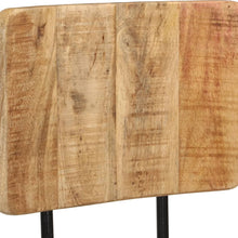 Load image into Gallery viewer, Sgabelli da Bar 2 pz in Legno Massello di Mango