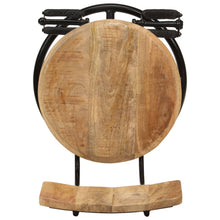 Load image into Gallery viewer, Sgabelli da Bar 2 pz in Legno Massello di Mango