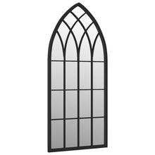 Load image into Gallery viewer, Specchio Decorativo Nero 100x45 cm Ferro per Uso Interno