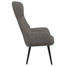 Indlæs billede til gallerivisning Poltrona Relax Grigio Chiaro in Tessuto