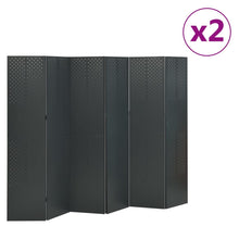 Indlæs billede til gallerivisning Separè 6 Pannelli 2 pz Antracite 240x180 cm in Acciaio