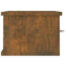 Load image into Gallery viewer, Mobiletto a Parete 2 Cassetti Rovere Fumo 60x26x18,5cm Legno Ingegnerizzato