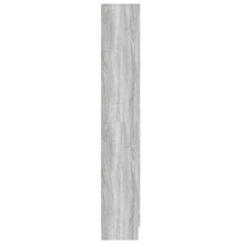 Indlæs billede til gallerivisning Libreria Armadio Grigio Sonoma 82,5x30,5x185,5 cm in Legno Multistrato