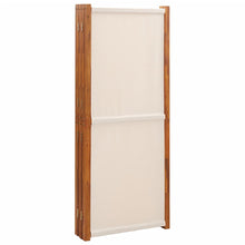 Load image into Gallery viewer, Separè 6 Pannelli Bianco Crema 420x180 cm in legno