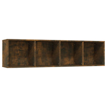 Carica l&#39;immagine nel visualizzatore di Gallery, Libreria/Mobile TV Rovere Fumo 143x30x36cm in Legno Multistrato