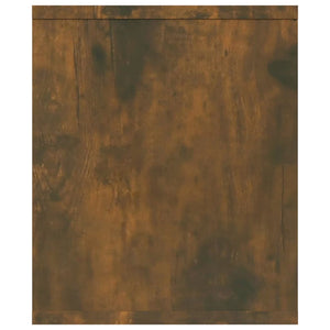 Libreria/Mobile TV Rovere Fumo 143x30x36cm in Legno Multistrato