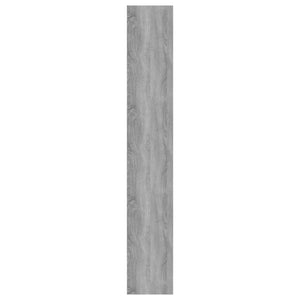 Libreria 5 Ripiani Grigio Sonoma 80x30x189 cm Legno Multistrato