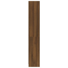Indlæs billede til gallerivisning Libreria 4 Ripiani Rovere Marrone 60x24x142cm Legno Multistrato
