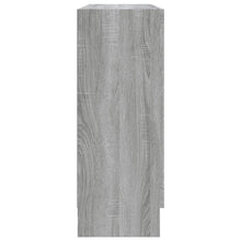Carica l&#39;immagine nel visualizzatore di Gallery, Mobile Vetrina Grigio Sonoma 82,5x30,5x80 cm Legno Multistrato