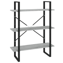 Indlæs billede til gallerivisning Libreria 5 Ripiani Grigio Sonoma 80x30x175 cm Legno Multistrato