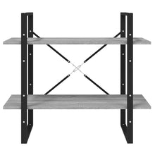 Indlæs billede til gallerivisning Libreria 5 Ripiani Grigio Sonoma 80x30x175 cm Legno Multistrato