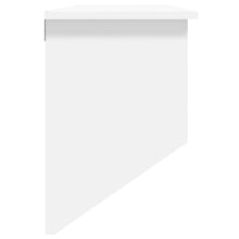 Carica l&#39;immagine nel visualizzatore di Gallery, Appendiabiti a Muro 2 Antine Bianco in Legno Multistrato e Rattan Naturale