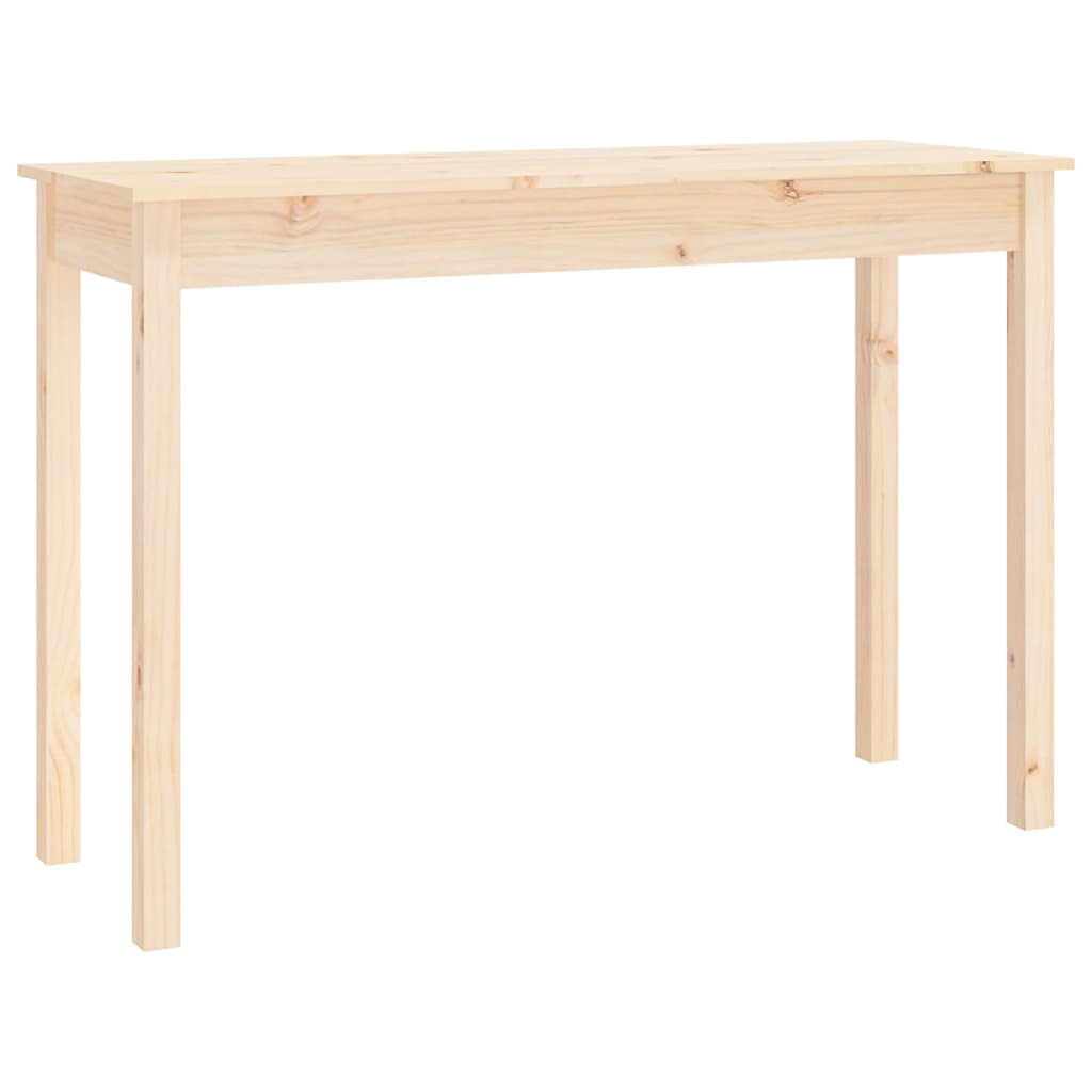 Mobiletto Consolle 110x40x75 cm in Legno Massello di Pino