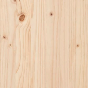 Mobiletto Consolle 100x35x75 cm in Legno Massello di Pino Naturale