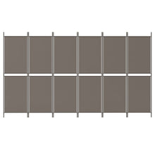 Indlæs billede til gallerivisning Separè 6 Pannelli Antracite 300x200 cm Tessuto e ferro