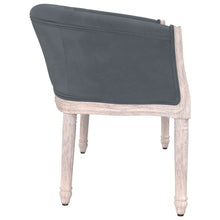 Load image into Gallery viewer, Divanetto  Grigio Scuro 98x56x69 cm in Velluto