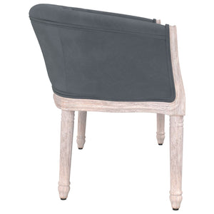 Divanetto  Grigio Scuro 98x56x69 cm in Velluto
