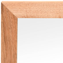 Carica l&#39;immagine nel visualizzatore di Gallery, Specchio con Mensola per bagno 55x55 cm in Legno Massello di Noce
