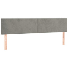 Indlæs billede til gallerivisning Letto Matrimoniale (con Materasso) Grigio Chiaro 200x200cm Velluto