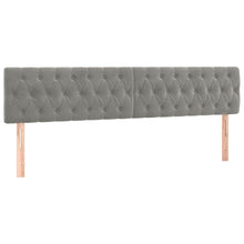 Indlæs billede til gallerivisning Letto Matrimoniale (con Materasso) Grigio Chiaro 200x200cm Velluto