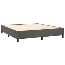 Charger l&#39;image dans la galerie, Letto Matrimoniale (con Materasso) LED  180x200 cm Grigio Scuro