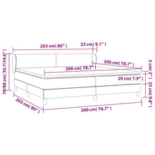 Load image into Gallery viewer, Letto Matrimoniale (con Materasso) Grigio Chiaro 200x200cm Tessuto
