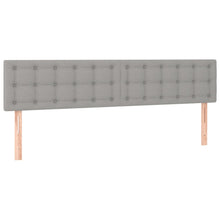 Indlæs billede til gallerivisning Letto Matrimoniale (con Materasso) Grigio Chiaro 200x200cm Tessuto