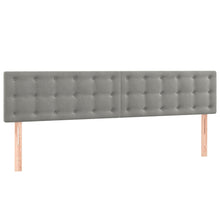 Indlæs billede til gallerivisning Letto Matrimoniale (con Materasso) Grigio Chiaro 200x200cm Velluto