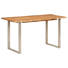 Charger l&#39;image dans la galerie, Tavolo da Pranzo 140x70x76 cm Legno Massello di Acacia