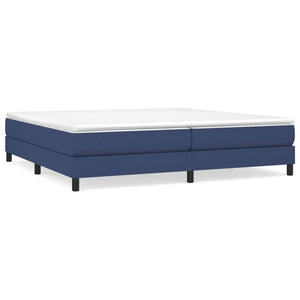 Letto Matrimoniale (con Materasso) 200x200 cm in Tessuto Blu
