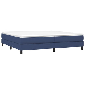 Letto Matrimoniale (con Materasso) 200x200 cm in Tessuto Blu