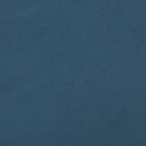 Letto Matrimoniale (con Materasso) 180x200 cm in Velluto Blu Scuro