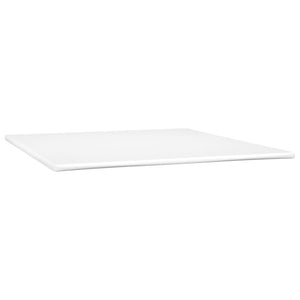 Letto Matrimoniale (con Materasso) Crema 160x200 cm in Tessuto