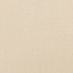 Letto Matrimoniale (con Materasso) Crema 160x200 cm in Tessuto